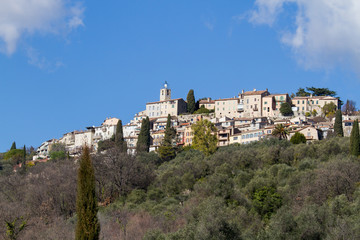 Fototapeta na wymiar Das Dorf Opio an der Cote d'Azur