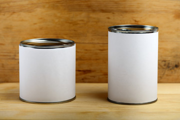 food tin cans