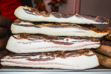 Domestic fresh bacon