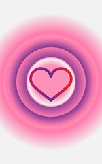 heart love neon St.Valentine