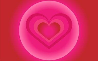 heart love neon St.Valentine