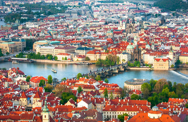Prague is the capital of the Czech Republic, the European state. Historical sights.