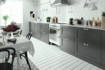 Modern Kitchen Arrangement