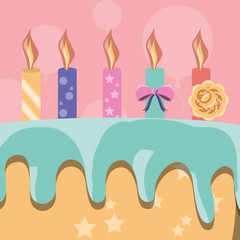 Happy birthday design 