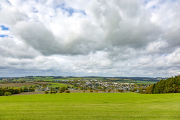 View of Zw&ouml;nitz in the Ore Mountains