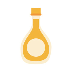 Oil bottle isolated icon vector illustration graphic design