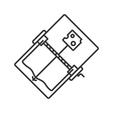 Mouse Trap Linear Icon