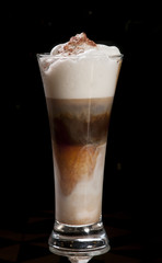 Cold Coffee Shake with cream