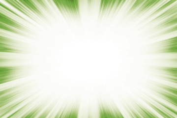 Vintage green starburst explosion border