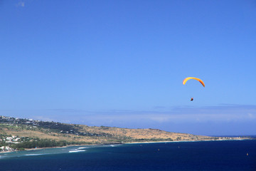 Paragliding, Reunion Island