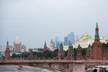 Obraz premium Moscow. Panorama of the Moscow Kremlin