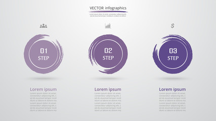 Vector infographic template