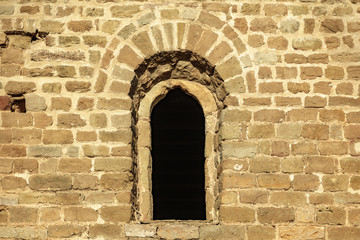 Castle window close-up