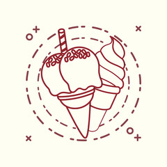 Ice cream design