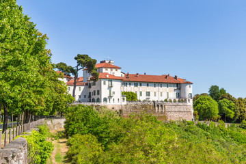 Fototapeta na wymiar Masino castle in Piedmont region, Italy