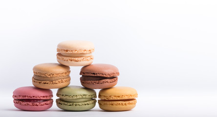assortment of colorful macaroons