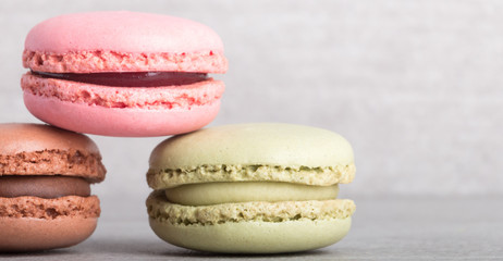 assortment of colorful macaroons