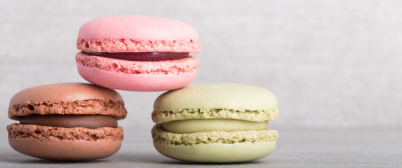 assortment of colorful macaroons