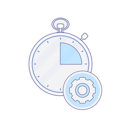 Alarm clock hour minute process time timer icon