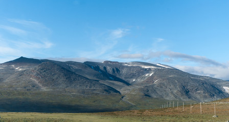 Mountains in Jotunheimen National Park, Norway