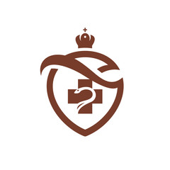 Obraz premium Medicine coat of arms.