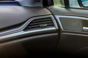 car interior detail