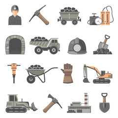 Mining Icon Set