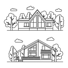 line vector illustration