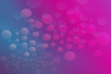 background gradient with bubbles/ Ultraviolet background gradient from pink to blue with circles