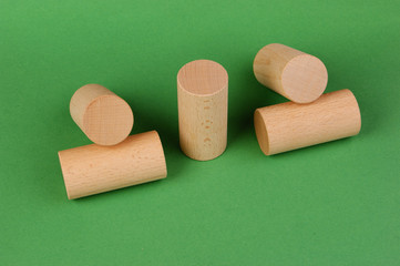figures for the Russian game kubb