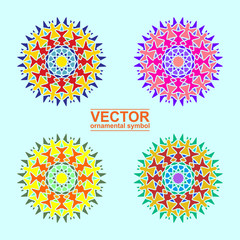 Vector Arabic ornamental