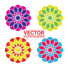 Geometric logo template set