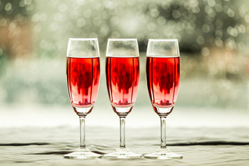 wine glasses