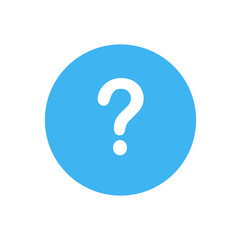 Question mark sign icon. Help symbol. FAQ sign. Vector