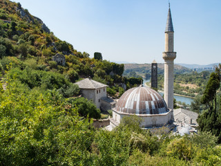 Beautiful ancient city fortess of Pocitelj