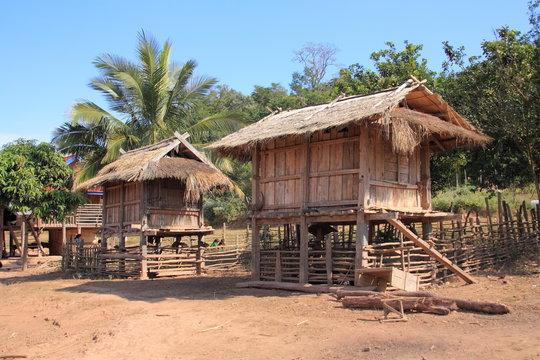 Laos, village life