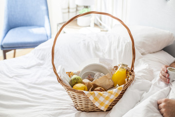 Breakfast in bed