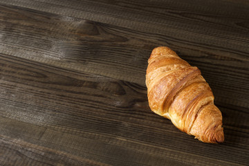 fresh breakfast croissant