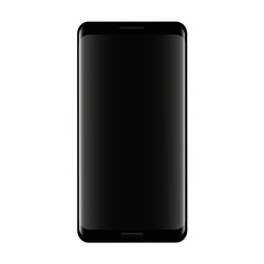 black smartphone