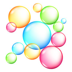 bunte seifenblasen