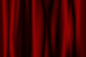 Red curtain stage background
