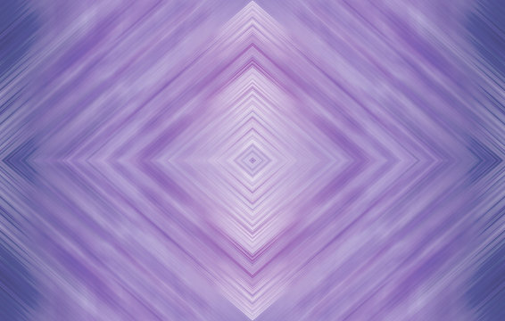Rhombus of attractive violet. Abstract technology background for templates, layouts, web pages. Kaleidoscope symmetric effect with strips and geometric shapes
