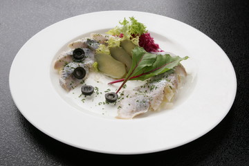 カルパッチョ　白皿