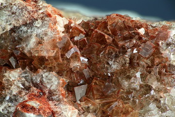Fluorite crystals from Illo calcite quarry, Finland