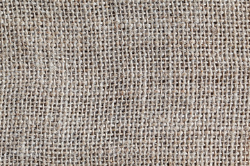 close up texture of raw sack cloth background.