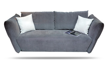 Fototapeta premium sofa furniture isolated on white background