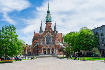 Fototapeta premium St. Joseph's Church, Podgorze in Krakow