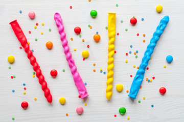 Celebration background with confetti