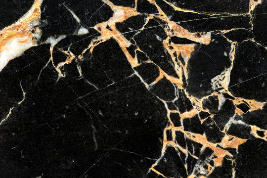 abstract structure of black golden marble texture pattern