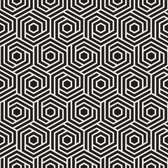 Vector seamless lattice pattern. Modern stylish texture with monochrome trellis. Repeating geometric grid. Simple design background...